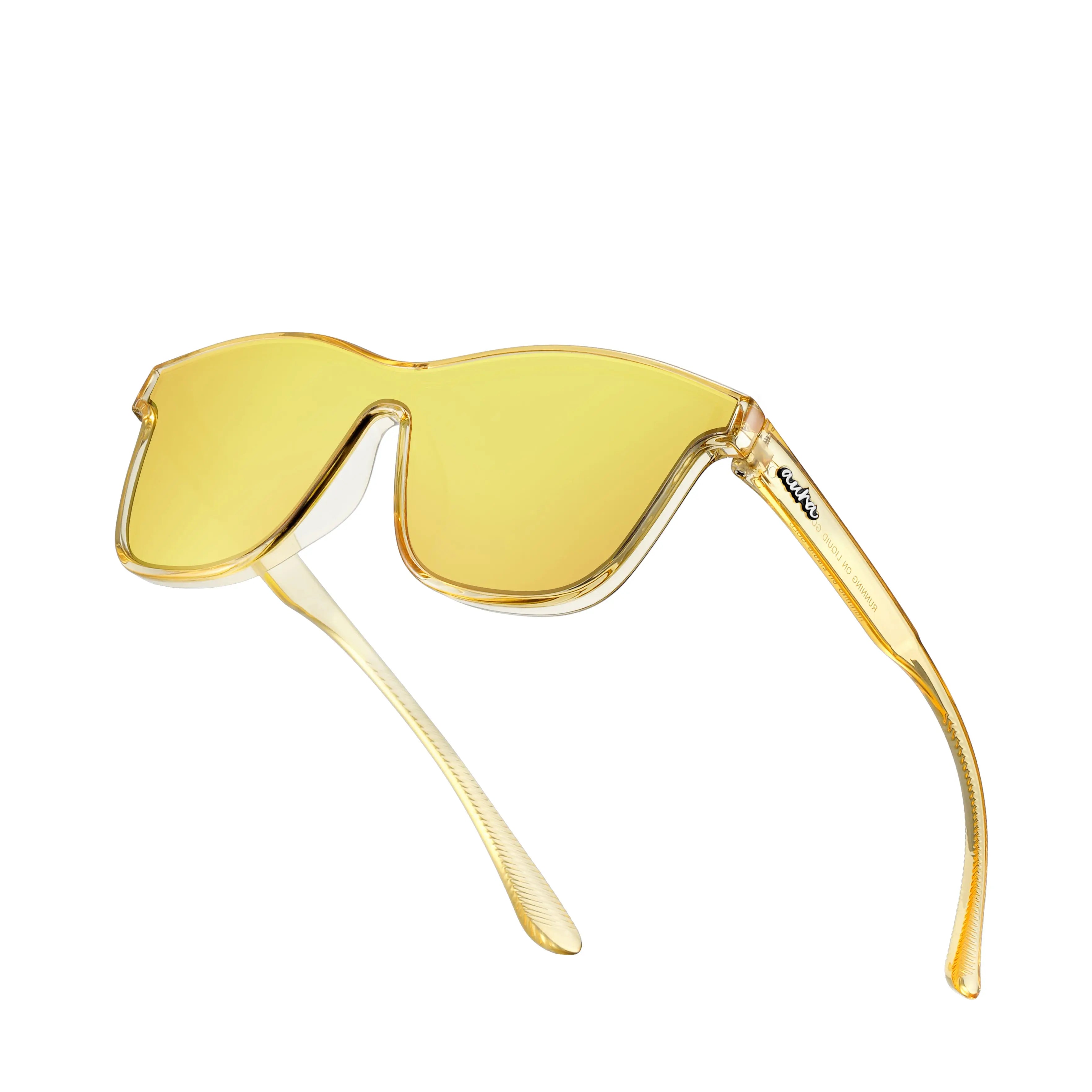 RUNNING ON LIQUID GOLD Aura Shades